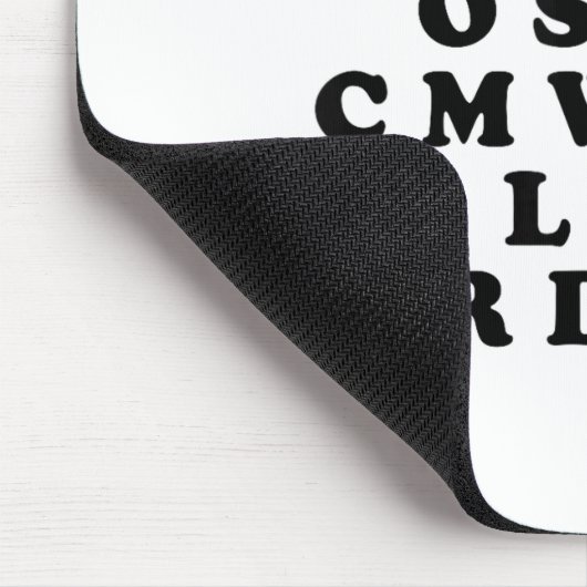 Mr M R Ducks T, Funny Duck Lover, Waterfowl Quote Muismat (Hoek)