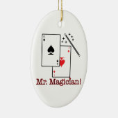 Mr Magicien. Keramisch Ornament (Rechts)