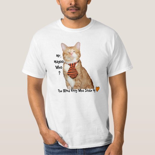 Mr Magoo Wie? Voorkant T-shirt (Voorkant)