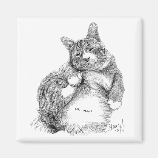 Mr. Magoo's FranMaster magneet (Voorkant)