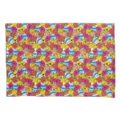 Mr. Mannen en Miss Little Miss | Heldere glimlende Kussensloop (Voorkant-Links)