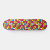 Mr. Mannen en Miss Little Miss | Heldere glimlende Skateboard (Horizontaal)