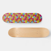 Mr. Mannen en Miss Little Miss | Heldere glimlende Skateboard (Horizontaal)