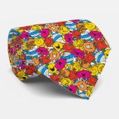 Mr. Mannen en Miss Little Miss | Heldere glimlende Stropdas (Opgerold)