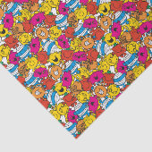 Mr. Mannen en Miss Little Miss | Heldere glimlende Tissuepapier (Detail)