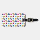 Mr. Mannen en Miss Little Miss | Het danspatroon v Bagagelabel (Voorkant horizontaal)