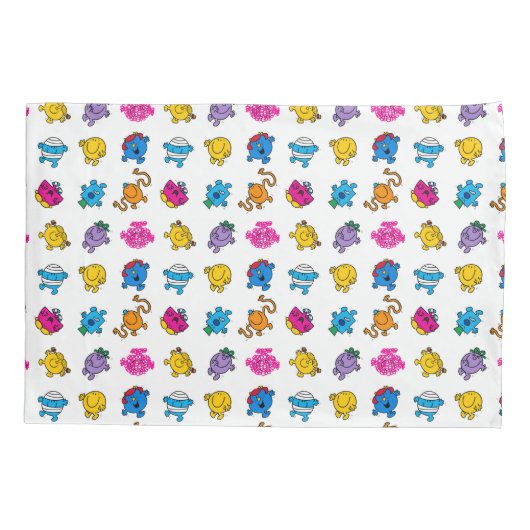 Mr. Mannen en Miss Little Miss | Het danspatroon v Kussensloop (Achterkant-Links)