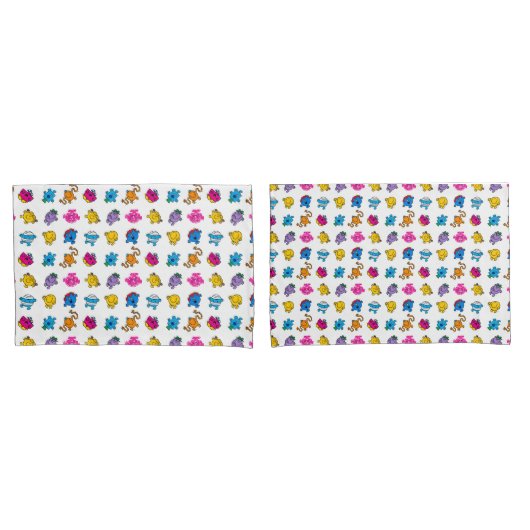 Mr. Mannen en Miss Little Miss | Het danspatroon v Kussensloop (Voorkant-Set)