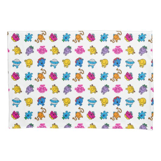 Mr. Mannen en Miss Little Miss | Het danspatroon v Kussensloop (Voorkant-Links)