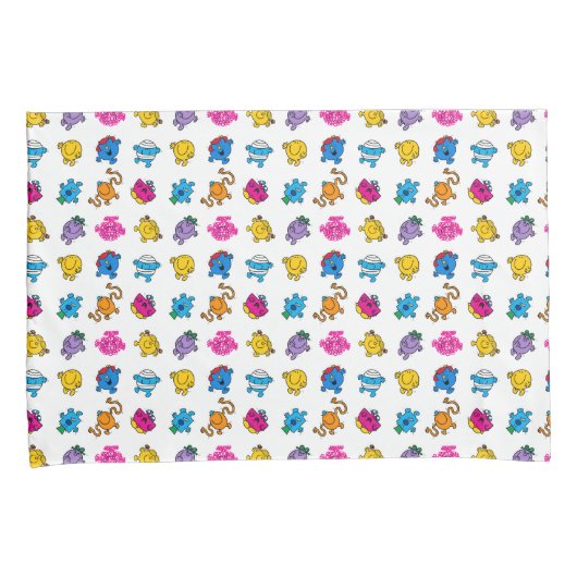 Mr. Mannen en Miss Little Miss | Het danspatroon v Kussensloop (Voorkant-Rechts)