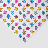 Mr. Mannen en Miss Little Miss | Het danspatroon v Tissuepapier (Detail)