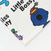 Mr. Mannen en Miss Little Miss | Karakternamen Fleece Deken (Hoek)