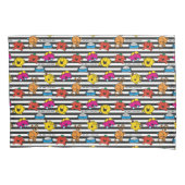 Mr. Mannen en Miss Little Miss | Stripesatroon Kussensloop (Voorkant-Links)