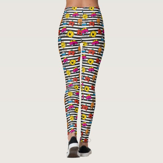 Mr. Mannen en Miss Little Miss | Stripesatroon Leggings (Achterkant)
