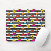 Mr. Mannen en Miss Little Miss | Stripesatroon Muismat (Met muis)