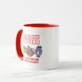 Mr Mannen Little Miss Bling in het nieuwe jaar Mok (Voorkant links)