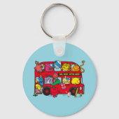 Mr. Mannen & Little Miss Bus Sleutelhanger (Voorkant)