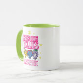 Mr Mannen Little Miss Christmas Belles Mok (Voorkant links)