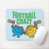Mr Mannen Little Miss Football Crazy Muismat (Met muis)