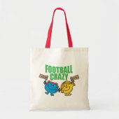 Mr Mannen Little Miss Football Crazy Tote Bag (Voorkant)
