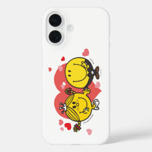 Mr Mannen Little Miss Happy Sunshine Wedding iPhone 16 Hoesje