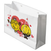 Mr Mannen Little Miss Happy Sunshine Wedding Groot Cadeauzakje (Voorkant Gekanteld)