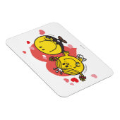 Mr Mannen Little Miss Happy Sunshine Wedding Magneet (Rechterzijde)