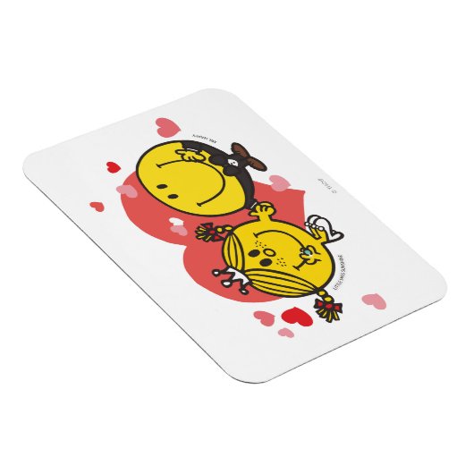 Mr Mannen Little Miss Happy Sunshine Wedding Magneet (Rechterzijde)