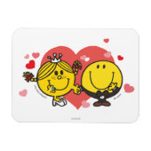 Mr Mannen Little Miss Happy Sunshine Wedding Magneet (Horizontaal)