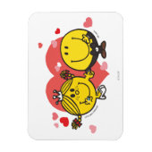 Mr Mannen Little Miss Happy Sunshine Wedding Magneet (Verticaal)