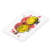Mr Mannen Little Miss Happy Sunshine Wedding Magneet (Linkerzijde)