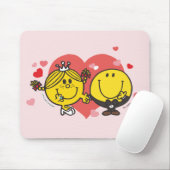 Mr Mannen Little Miss Happy Sunshine Wedding Muismat (Met muis)