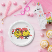 Mr Mannen Little Miss Happy Sunshine Wedding Papieren Bordje (Feest)