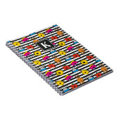 Mr. Mannen & Little Miss | streepjespatroon | Mono Notitieboek (Rechterzijde)