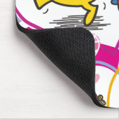 Mr. Mannen & Little Miss UK Hearts Muismat (Hoek)