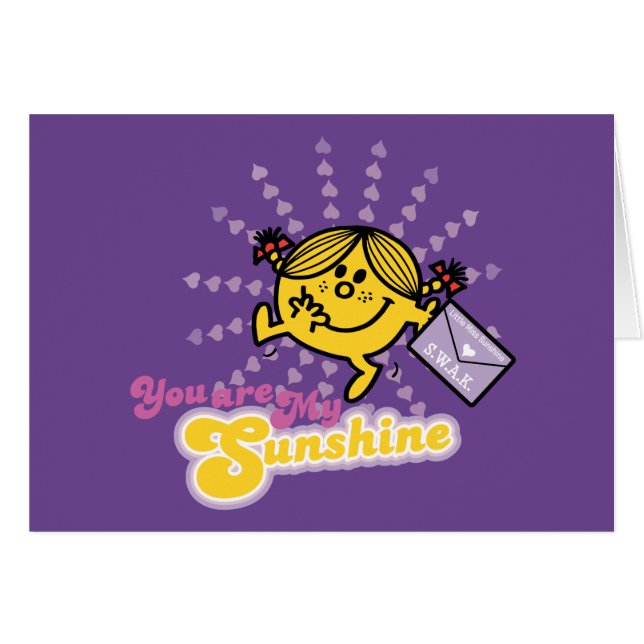 Mr Mannen Little Miss "You Are My Sunshine" (Voorkant Horizontaal)