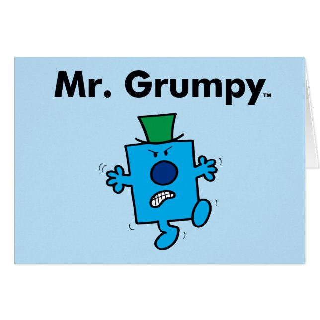Mr Mannen | Meneer Grumpy is een Grump (Voorkant Horizontaal)
