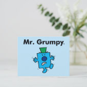 Mr Mannen | Meneer Grumpy is een Grump Briefkaart (Staand voorkant)