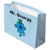 Mr Mannen | Meneer Grumpy is een Grump Large Cadeautasje (Achterkant Gekanteld)