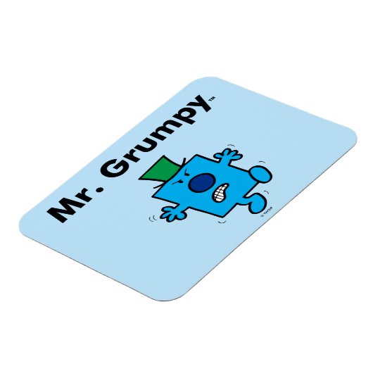 Mr Mannen | Meneer Grumpy is een Grump Magneet (Linkerzijde)