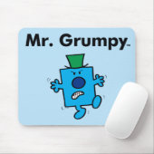 Mr Mannen | Meneer Grumpy is een Grump Muismat (Met muis)