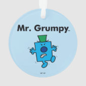 Mr Mannen | Meneer Grumpy is een Grump Ornament (achterkant)