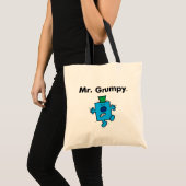 Mr Mannen | Meneer Grumpy is een Grump Tote Bag (Voorkant (product))