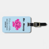 Mr Mannen | Meneer Messy is Schattige, maar rommel Bagagelabel (Voorkant horizontaal)