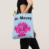 Mr Mannen | Meneer Messy is Schattige, maar rommel Tote Bag (Dichtbij)