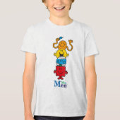 Mr Mannen | Mr Mannen Standing Tall Tri-Blend Shirt (Voorkant)