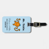 Mr Mannen | Mr Tickle zal kietelen Bagagelabel (Voorkant horizontaal)