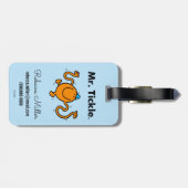 Mr Mannen | Mr Tickle zal kietelen Bagagelabel (Achterkant horizontaal)