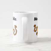 Mr Mannen | Mr Tickle zal kietelen Grote Koffiekop (Achterkant)
