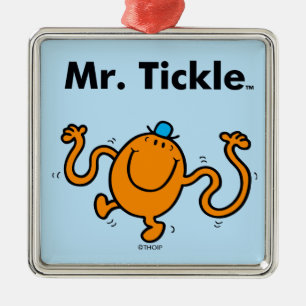 Mr Mannen   Mr Tickle zal kietelen Metalen Ornament